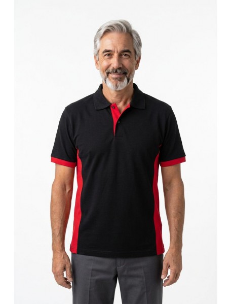 Polo Yaka Parçalı Model